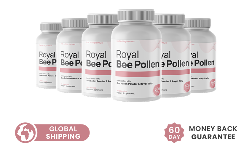 6 Bottles of Royal Bee Pollen